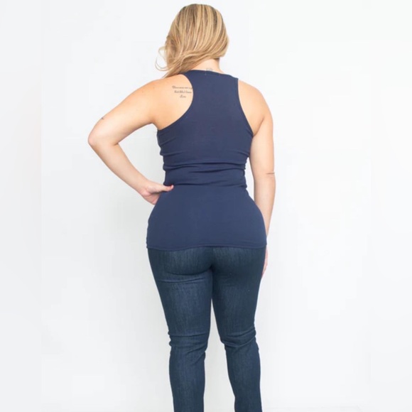 ACTIVE BASICS-Ribbed tank top - Picture 2 of 3